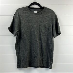 Rag & bone men’s short sleeve t-shirt gray size XL made in Peru pocket casual